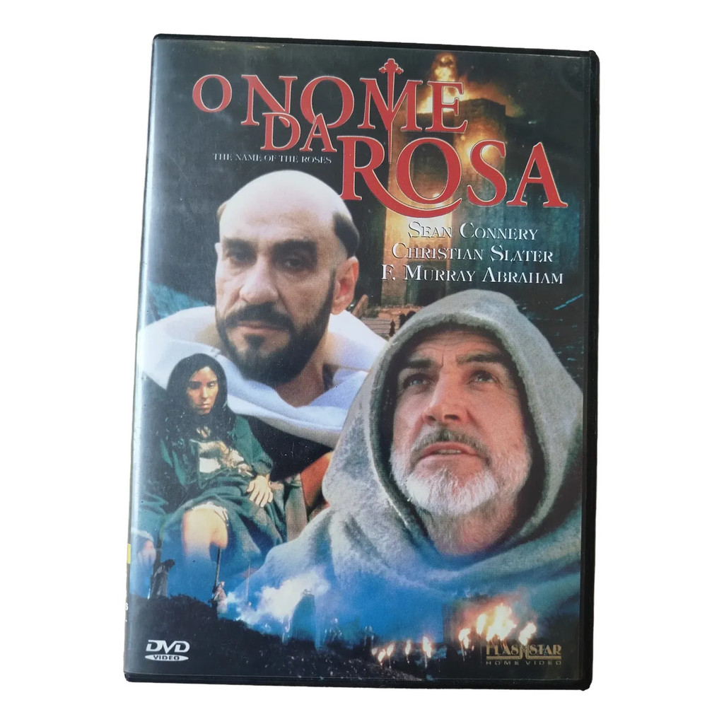 DVD Filme O Nome Da Rosa - Dublado Sean Connery