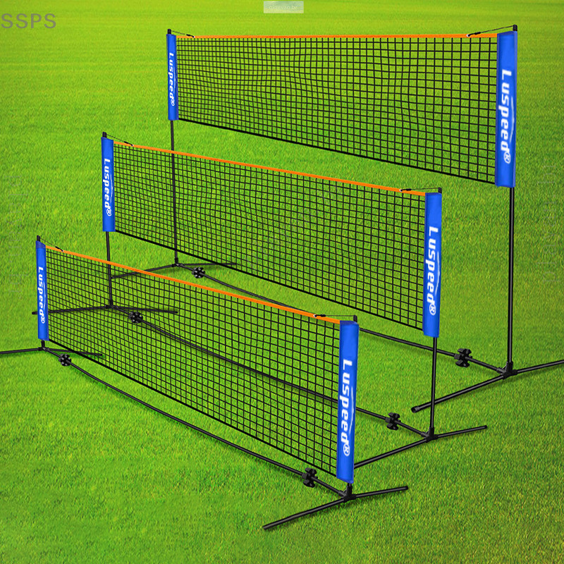 [SSPS] Rede Portátil Dobrável Padrão Para Badminton , Esportes Internos E Externos , Vôlei , Tênis , Treinamento , Redes