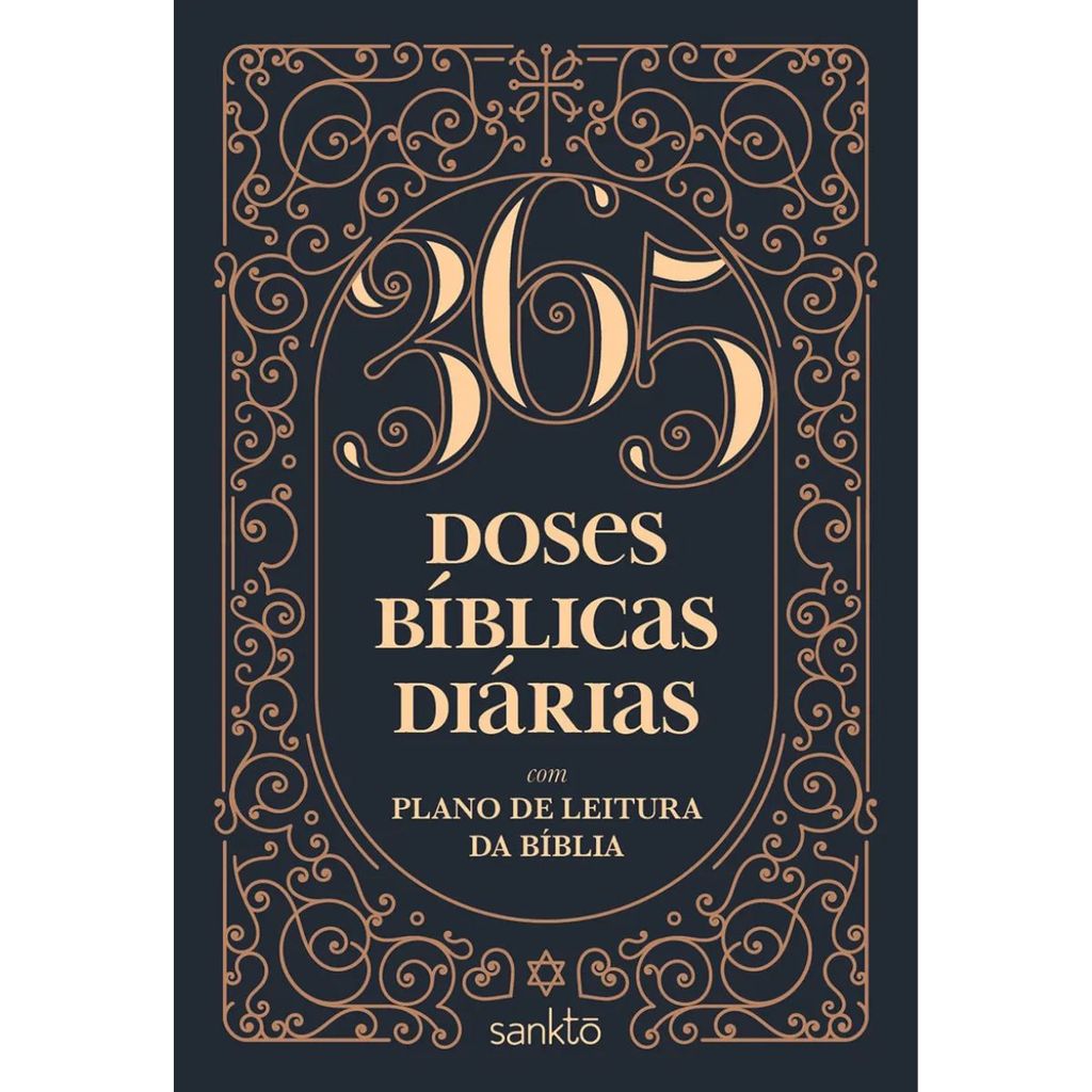 365 Doses Bíblicas Diárias com Plano de Leitura da Bíblia