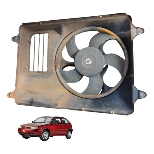 Defletor Motor Ventoinha Radiador Vw Gol Bola G2 1994 A 1999