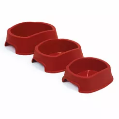 Bebedouro Comedouro Plastpet Single Vermelho