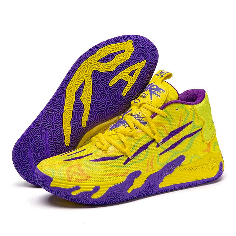 Novos Tênis De Basquete Masculino Respirável E Confortável Sapatos De Treinamento Esportivo Feminino