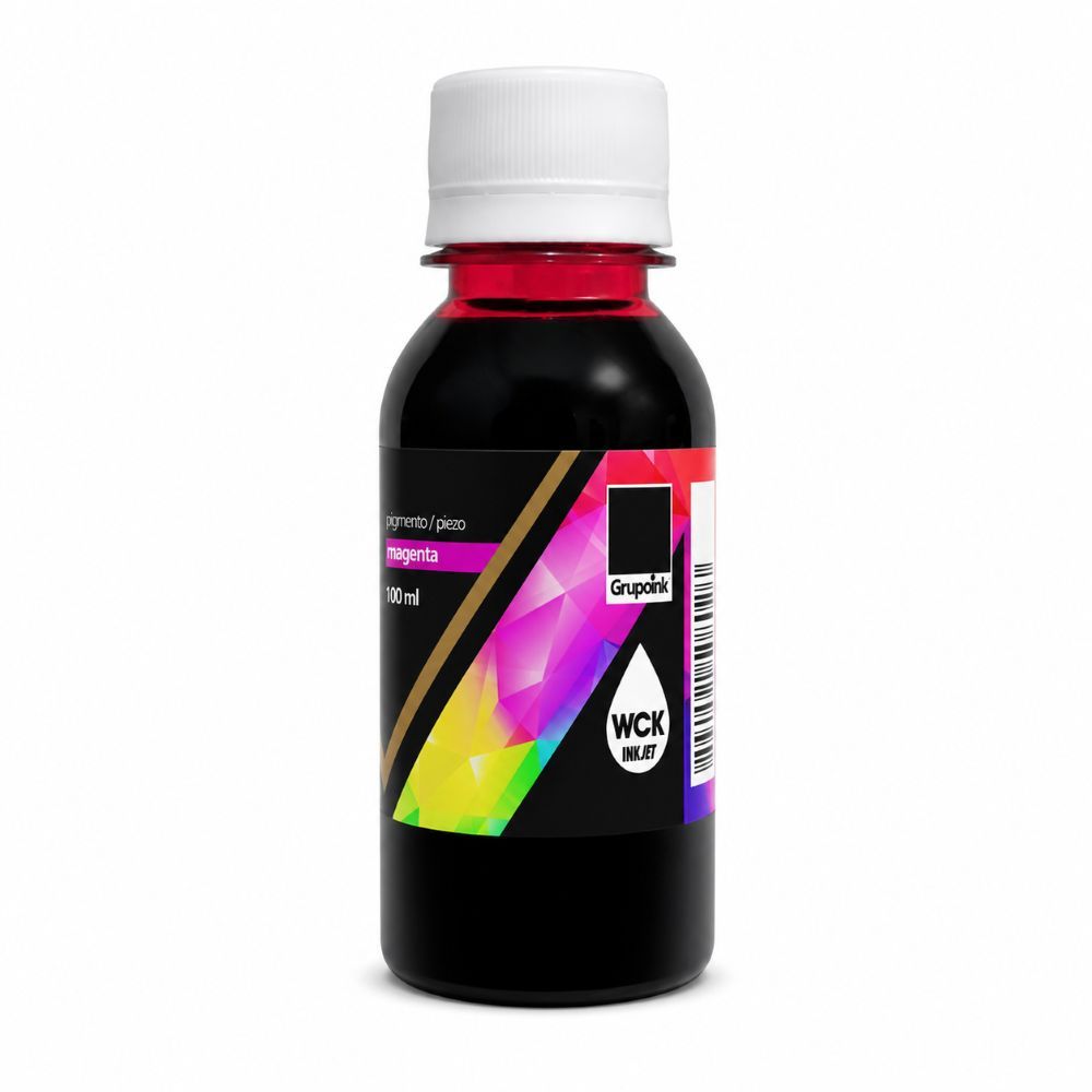 Tinta Pigmentada 100 ml Magenta para Impressora Epson