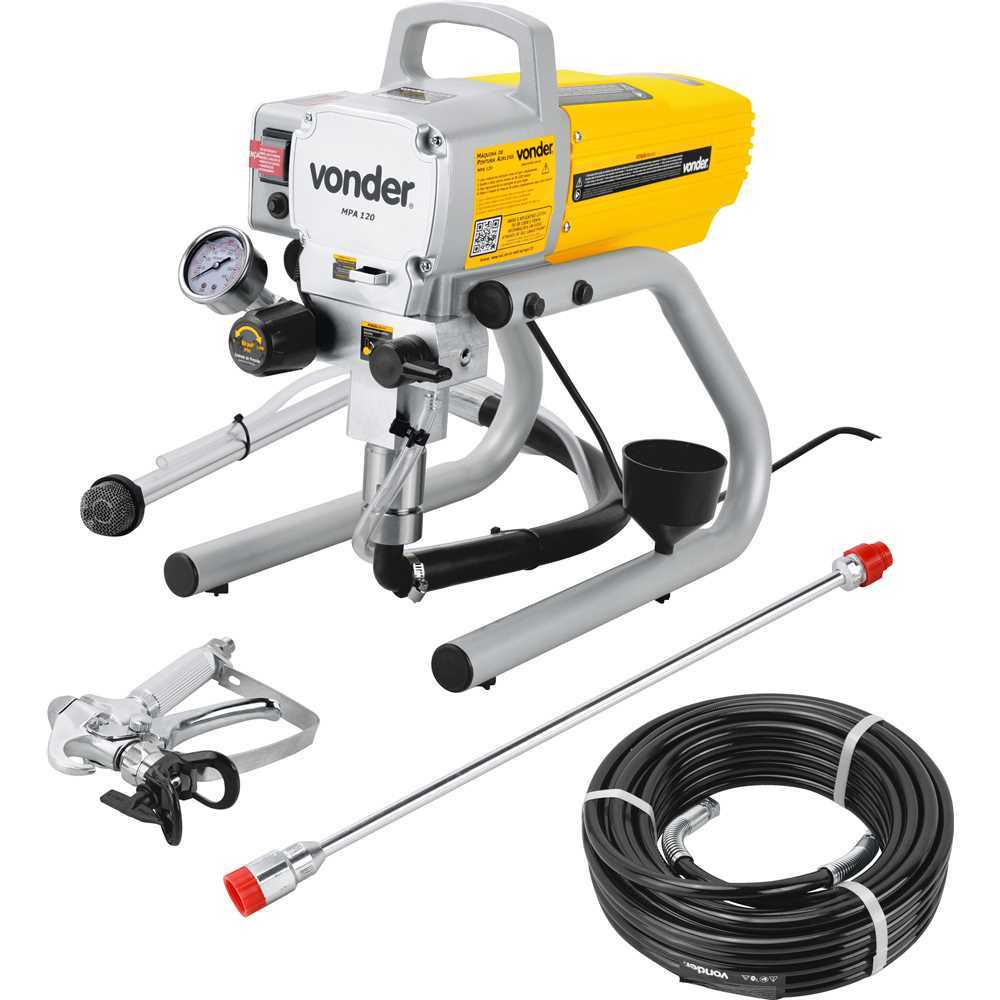 Máquina De Pintura Airless 1,2 Hp 220V MPA120 Vonder