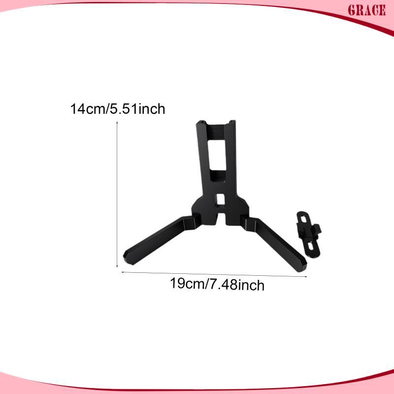 [Grace_sz] Suporte Estável Para Pedal De Mountain Bike Vertical PETG Preto Acessórios De Bicicleta De Estrada De Cascalh