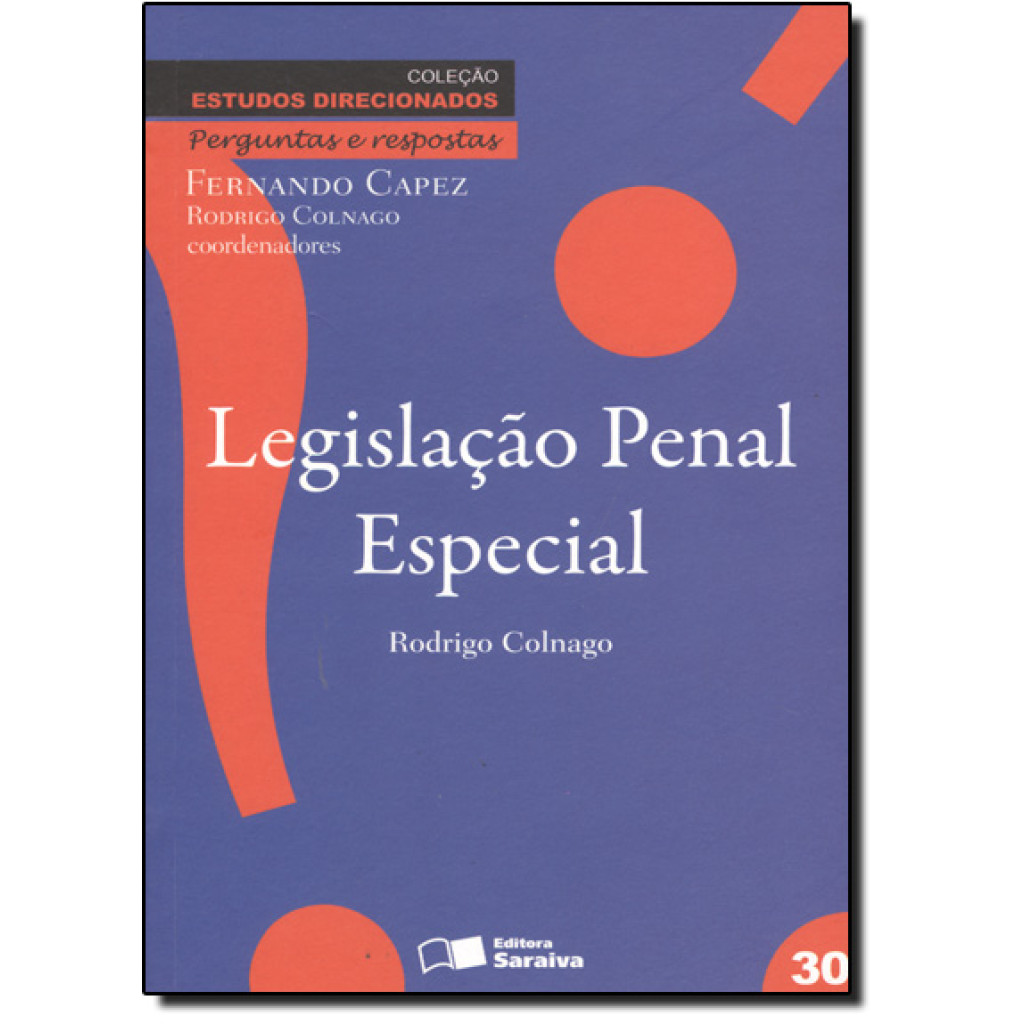Legislação Penal Especial - Perguntas e Respostas - Vol.30