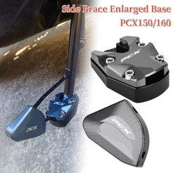Para Honda PCX 160 150 motocicleta CNC suporte lateral