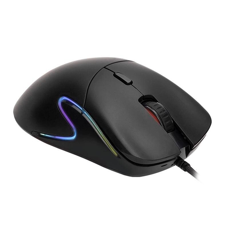 Detalhes do Mouse Gamer Marvo M528, RGB, 12800DPI, 6 Botoes, Preto, M528