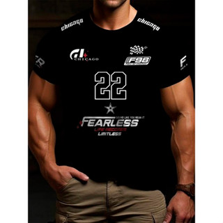 Camiseta Chicago 22 fair Racing Corrida Algodão Lançamento em Oferta na Shopee