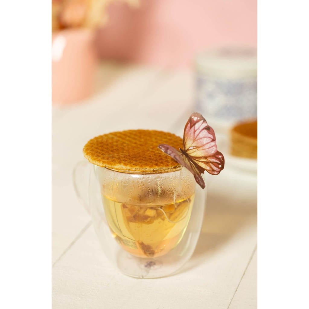 Biscoitea Home Kit Chá Stroopwafel Xícara | Biscoitê