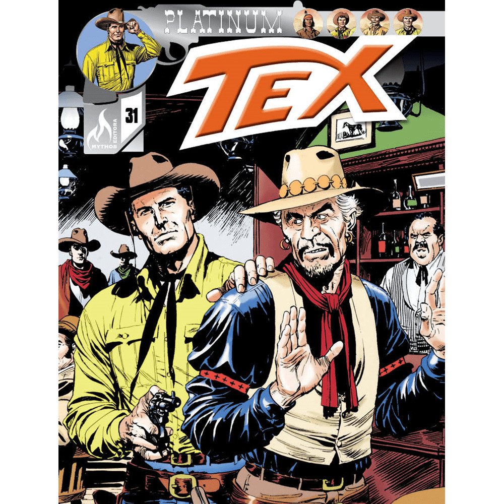 Livro - Tex Platinum Nº 31 - Mythos Editora ISBN 9786559510139