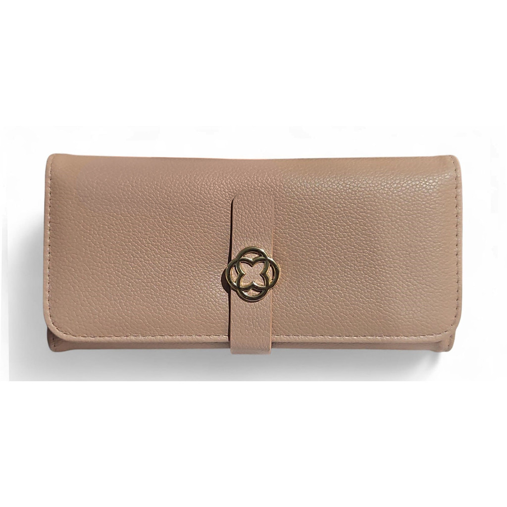 Carteira Feminina de Mão divisória com Ziper Chris Helena