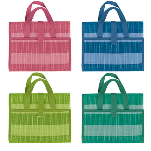 Esteira de praia dobrável com alça verão Verde/Rosa/Turquesa/ Azul MOR em Oferta na Shopee