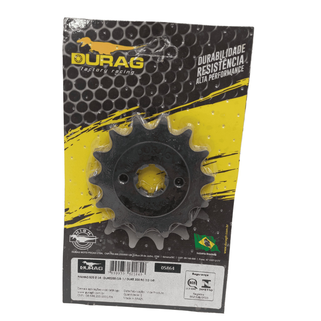 Pinhão Piao Peao Durag 14 Duke 200 2015 em Diante Duke 200 RC 2012 à 2014