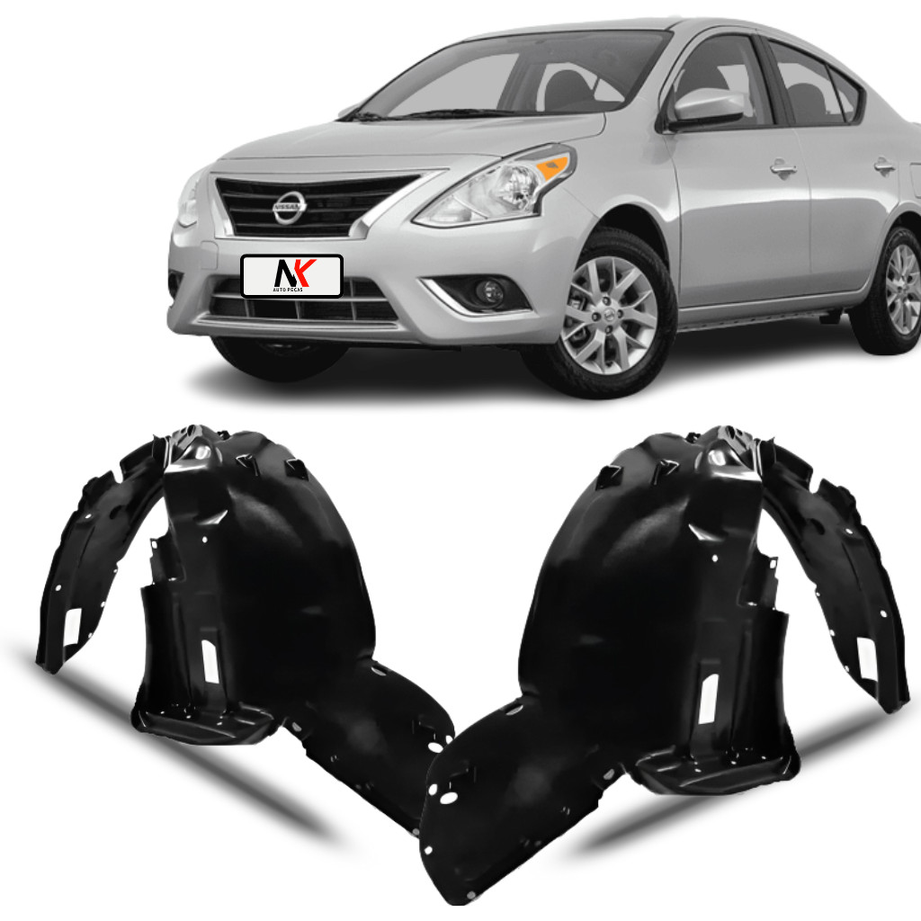 Par/Un Parabarro Dianteiro Versa 2015 2016 2017 á 2021 Mold. Original em Oferta na Shopee