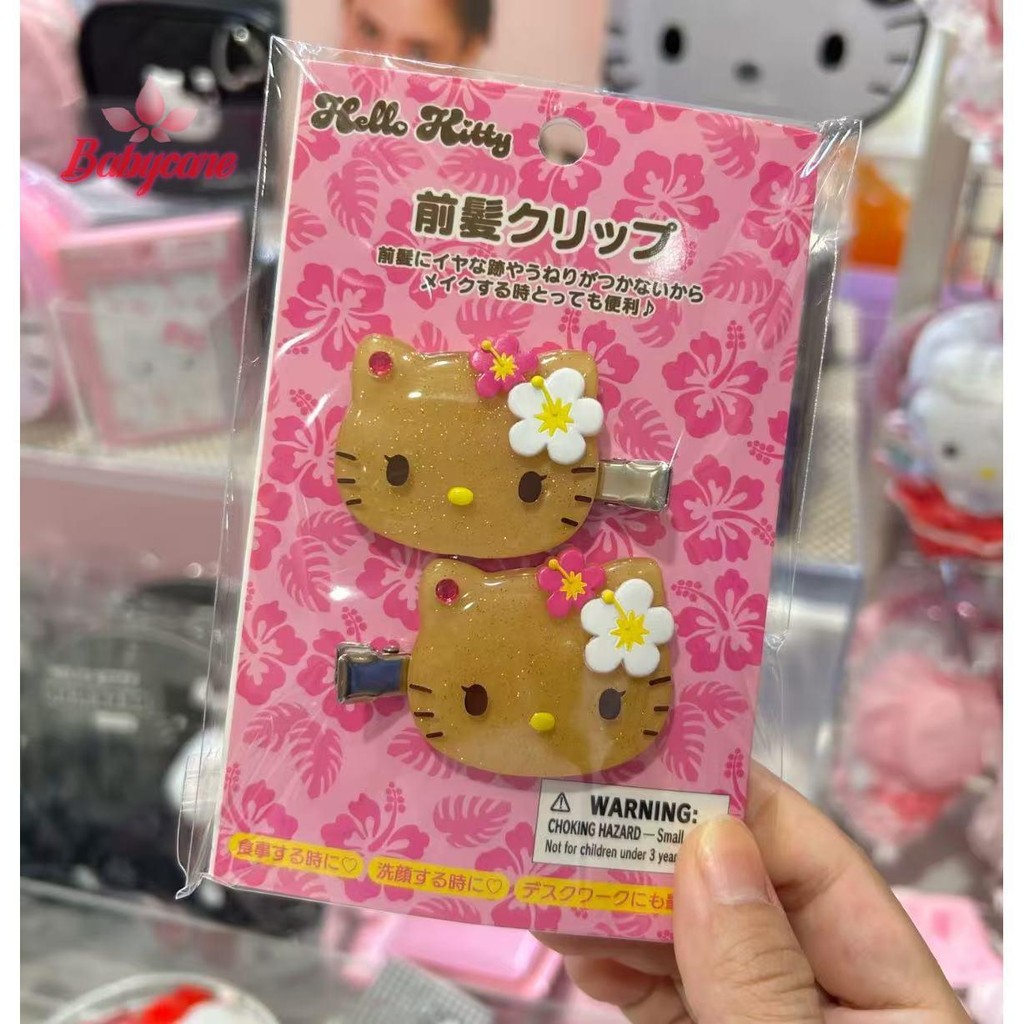 BYCE > 2 Peças De Grampo De Cabelo De Pele Doce Meninas Fofas De Desenho Animado Franja Clipe Lateral Cocar Criativo Pre em Oferta na Shopee