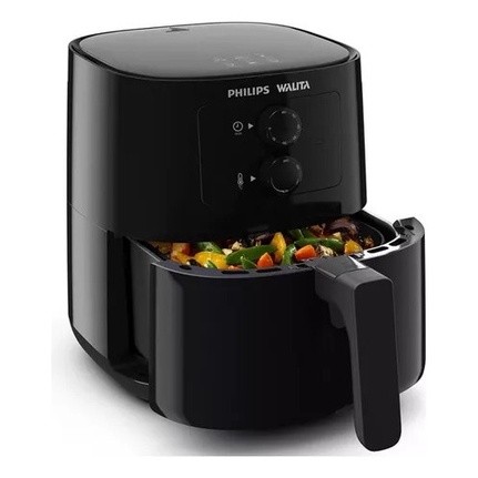 Fritadeira Air Fryer Walita Spectrum S Oleo 4,1l 1400w 220v, Prod de mostruário em perfeito estado, "caixa danificada".