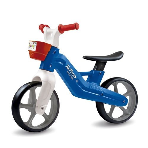 Bicicleta Infantil Sem Pedal Azul Seguro Equilibrio Infantil Desenvolvimento Motor
