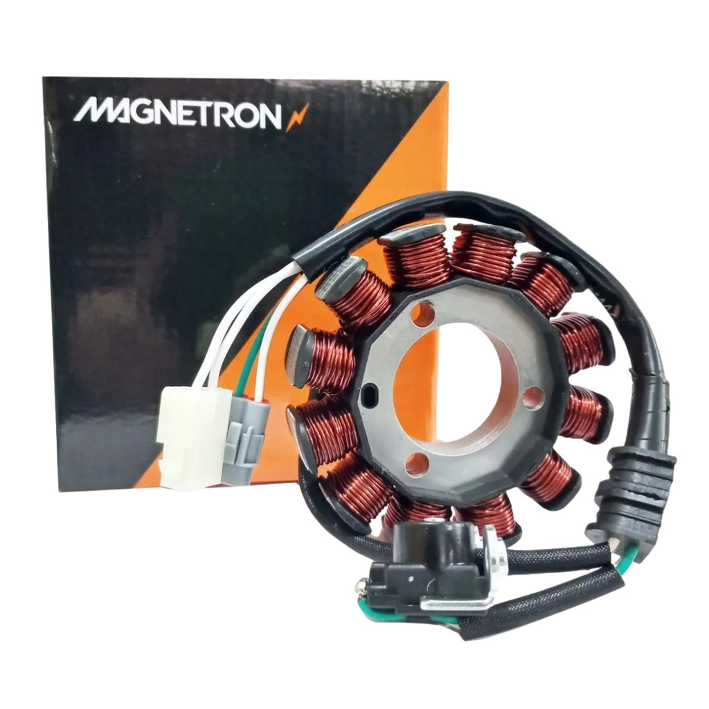 Estator Com Bobina Yamaha XTZ 150 Crosser ABS 2015 a 2021 Original Magnetron