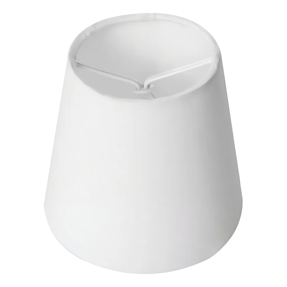 Mini Cúpula Abajur Lustre Tecido Algodão