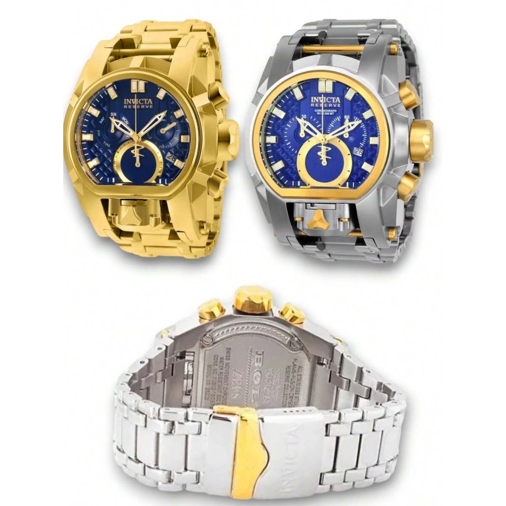 Relógio Masculino Invicta Bolt Zeus Todo em Aço Inox, relógio com caixa reforçada,
relógio moderno, com caixa