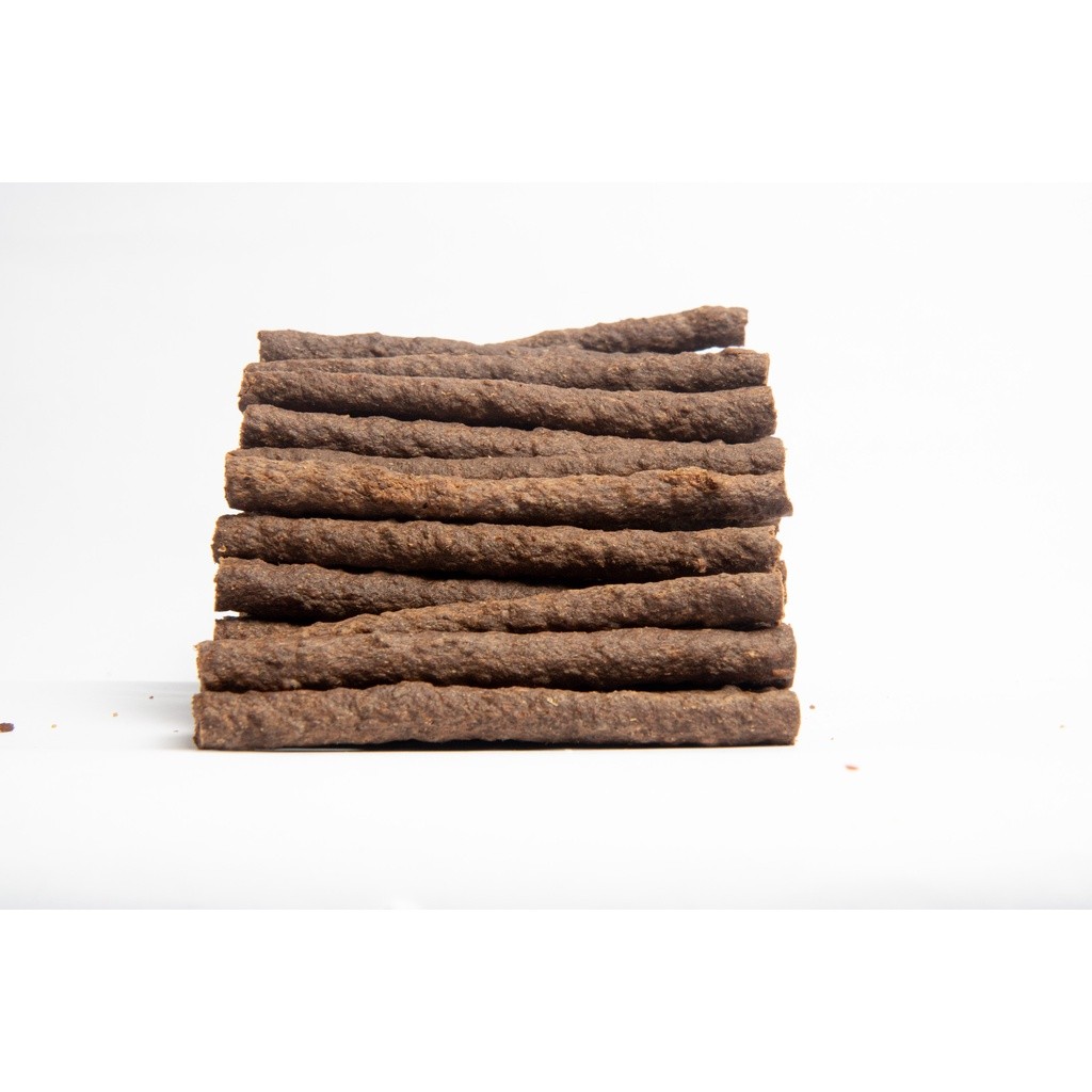 KIT 03 UNID - Bifinho Macio Palito - PLURI-PET - Sabor Carne Defumada e Frango - 500g