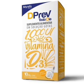 Dprev Todo Dia 1000Ui Com 10Ml em Oferta na Shopee