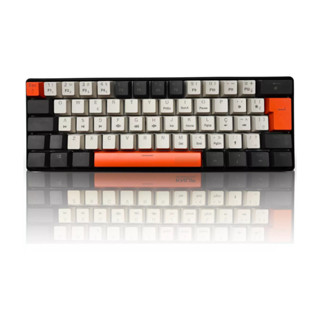 Teclado Gamer Mecânico Com Fio USB 60% Retro Iluminado Switch Azul ABNT2 em Oferta na Shopee
