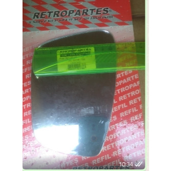 Espelho Lente refil vidro Retrovisor gol/voyage G6/G7/G8, Fox 10/2014 polo Golf UP! sem base