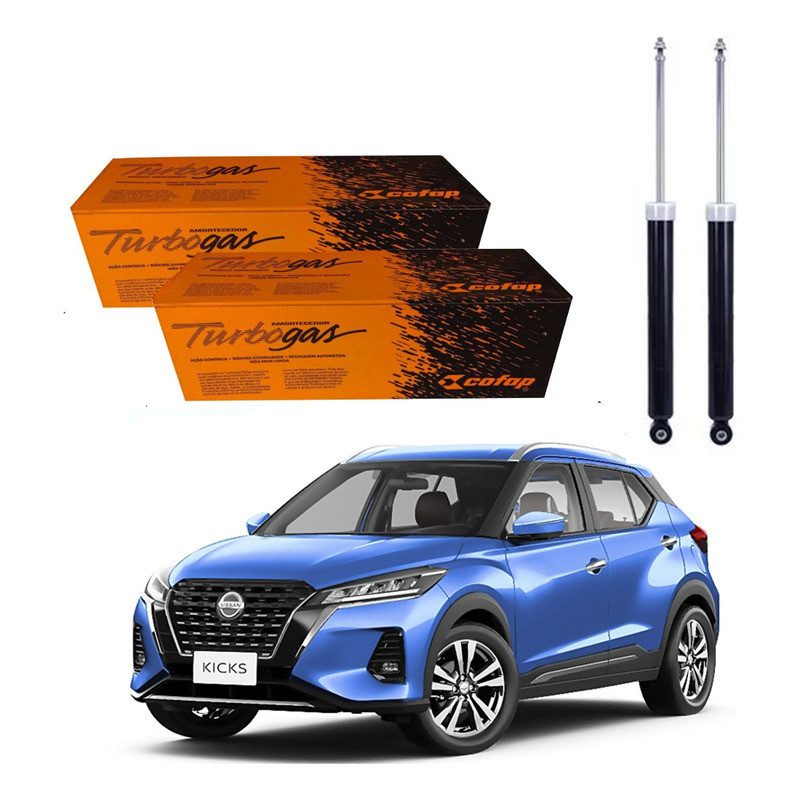 Par Amortecedor Traseiro Cofap Nissan Kicks 1.6 2021 A 2023 em Oferta na Shopee