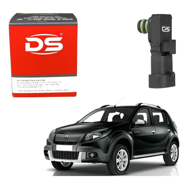 Sensor Map Ds Sandero Stepway 1.6 2007 A 2013 em Oferta na Shopee