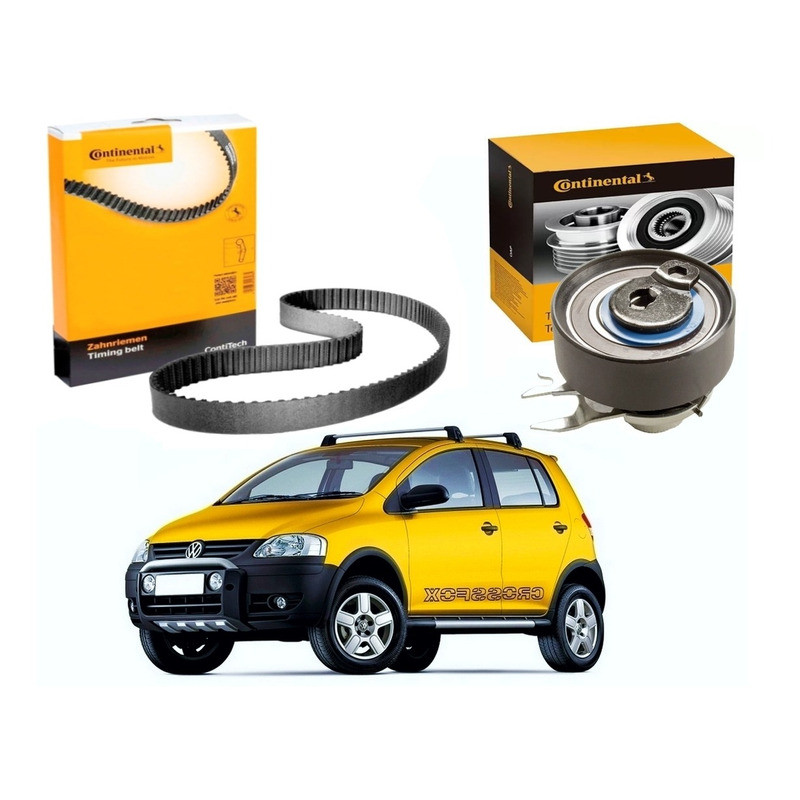 Kit Correia Dentada Tensor Crossfox 1.6 8v 2006 A 2009 em Oferta na Shopee