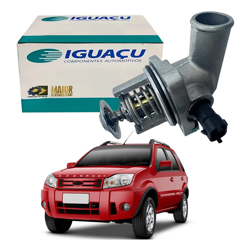 Valvula Termostatica Metal Ecosport 1.6 Flex 2009 A 2012 em Oferta na Shopee
