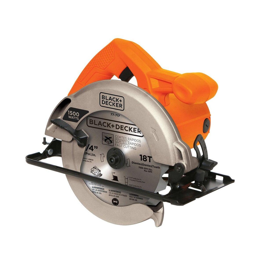 Serra Circular BLACK+DECKER CS1024 1500W 110V