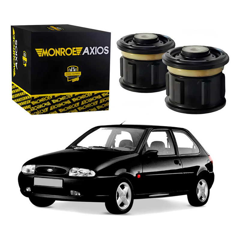 Par Bucha Eixo Traseiro Axios Fiesta 1.4 1996 A 1999