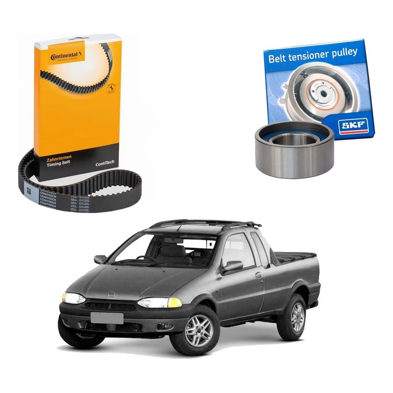 Kit Correia Dentada Tensor Strada 1.5 1999 A 2003