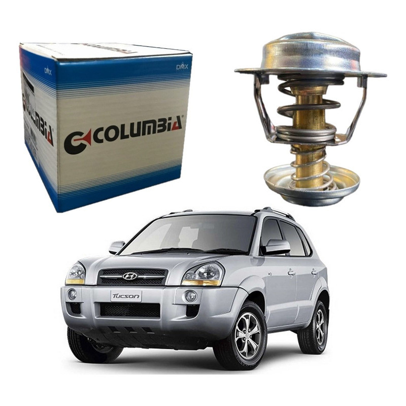Valvula Termostatica Hyundai Tucson 2.0 2004 A 2019 em Oferta na Shopee