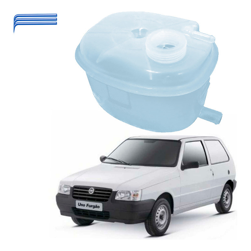 Reservatorio Agua Radiador Uno 1.3 2007 A 2013 em Oferta na Shopee