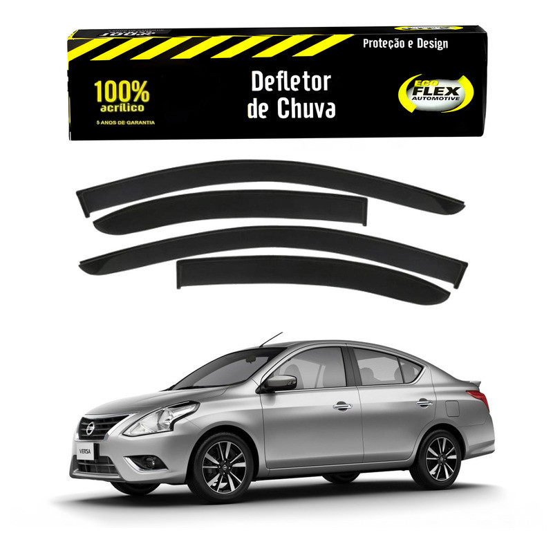 Jogo Calha Defletor Chuva Versa 1.0 1.6 2015 A 2020