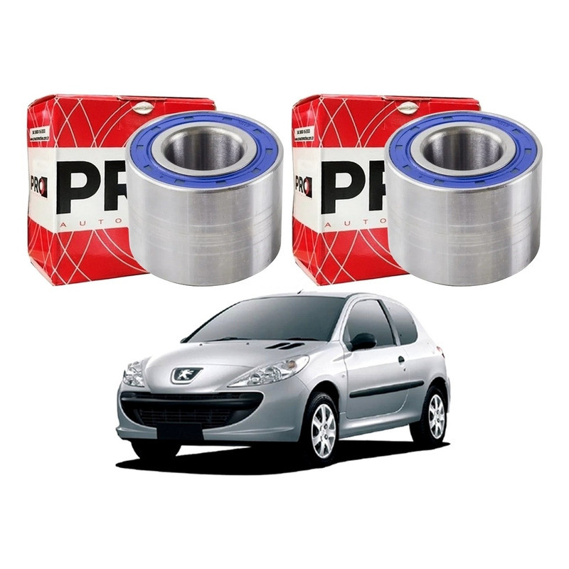 Par Rolamento Roda Traseiro 207 1.4 1.6 2008 A 2015