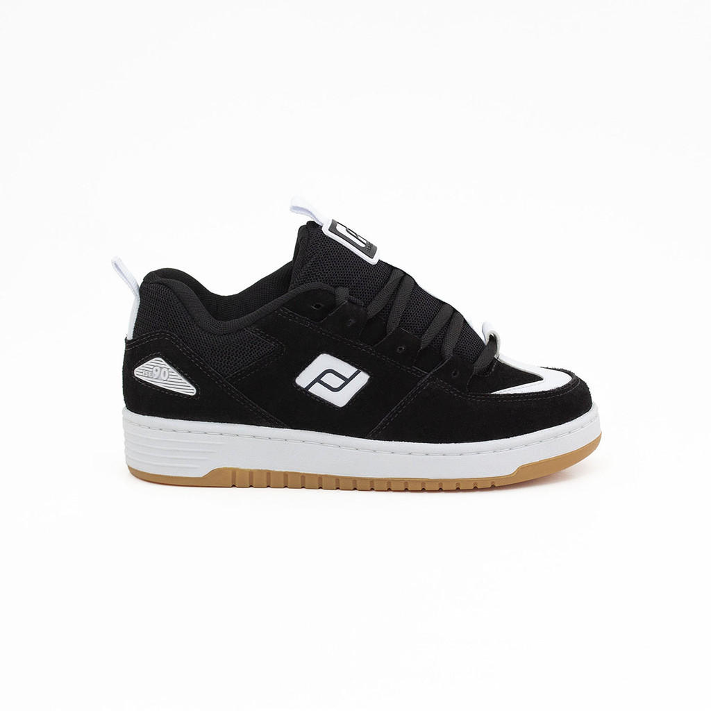 Tênis Freeday Spin Camurça Preto Branco FR51001