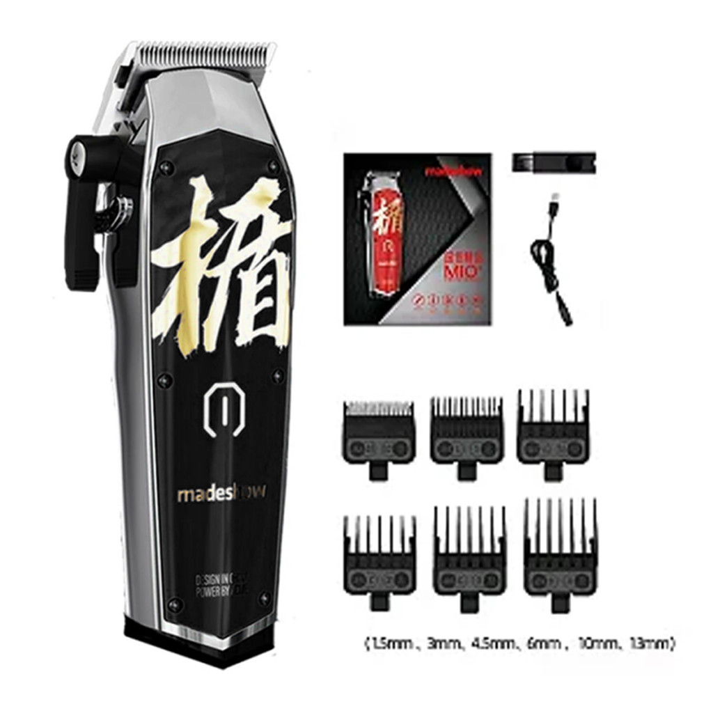 Máquina De Cortar Cabelo Madeshow M10 Bivolt Original em Oferta na Shopee