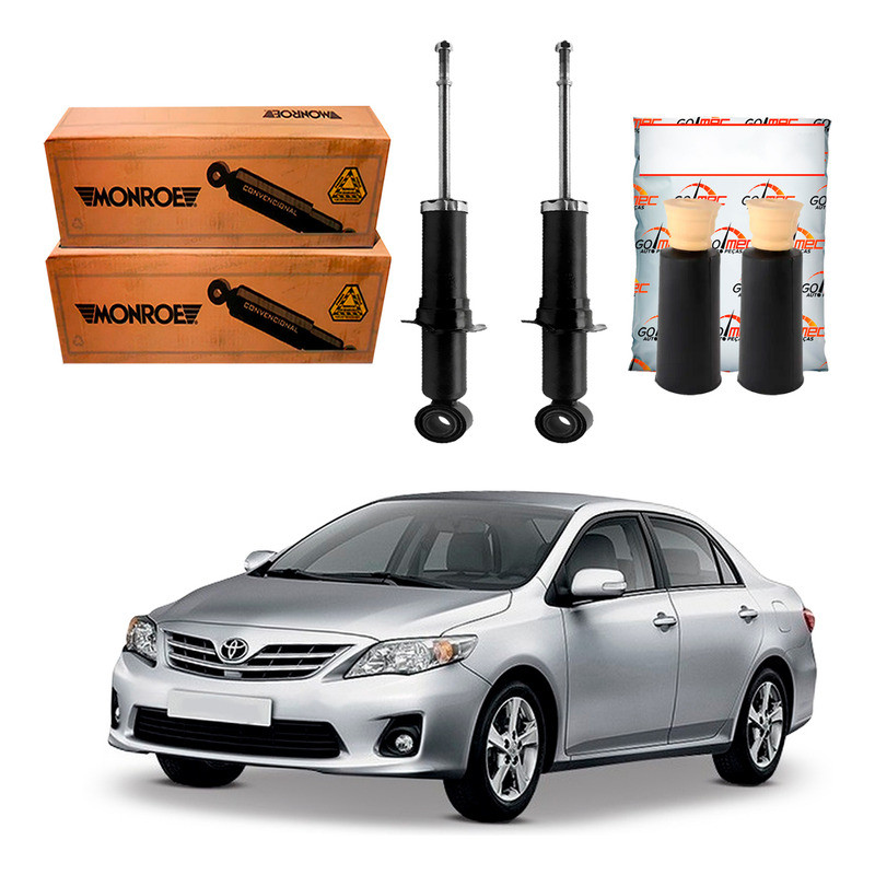 Kit Amortecedor Traseiro Monroe Corolla 1.8 2.0 2009 A 2014