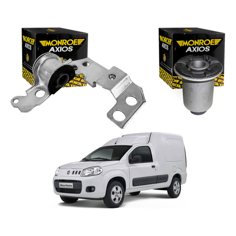 Par Bucha Bandeja Direita Nova Fiorino 1.4 2014 A 2021 em Oferta na Shopee