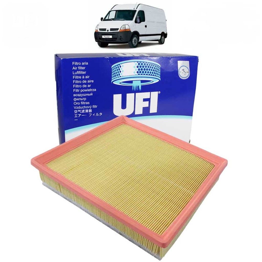 FILTRO AR MOTOR (ELEMENTO FILTRANTE) RENAULT MASTER 2.5 16V 2010 A 2013 8200505566