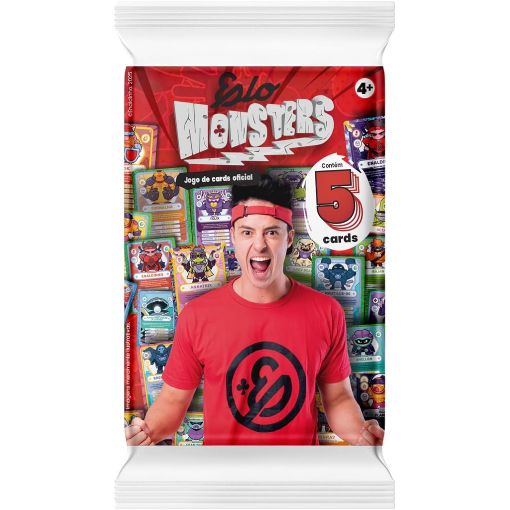 Flow Pack Cards Enaldinho Elo Monsters