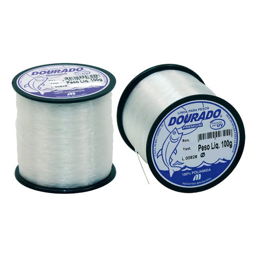 Linha Pesca Dourado 0,40 Mm 100 Gramas 636 Metros 17,2 Lb