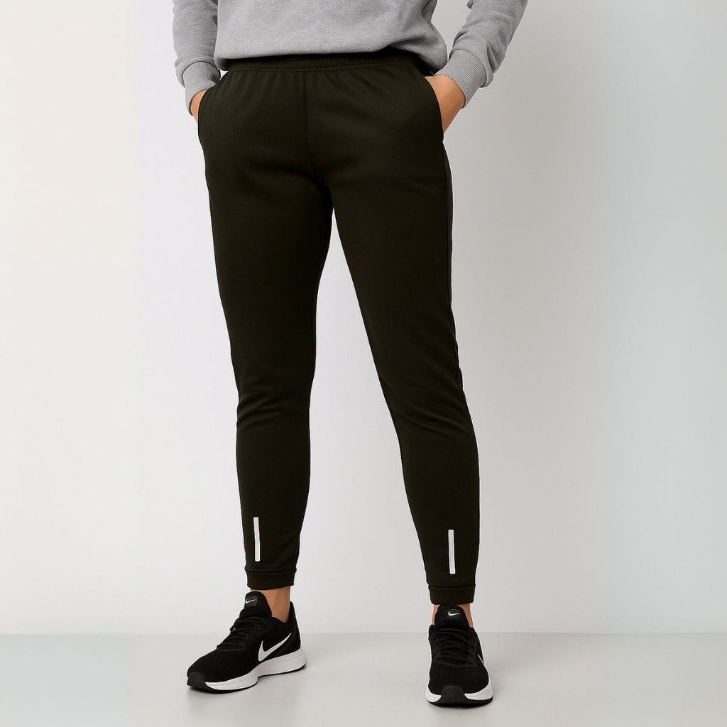 ⚡Calça JOGGER Refletivo Peças Dry Fit Academia Masculina Adulta com Bolso Zíper Flanelada