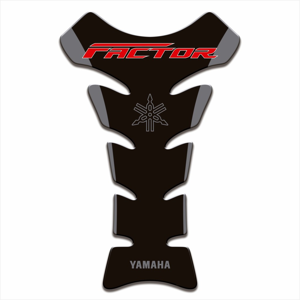 Adesivo Protetor Tanque Tankpad 3d Resinado para Moto Yamaha Ybr Factor 125 e 150 MS121