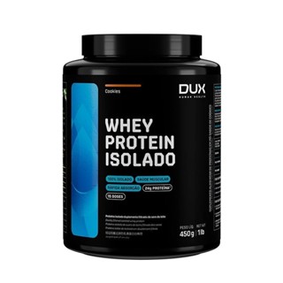 Whey Protein Isolado - 450g Cookies - Dux Nutrition em Oferta na Shopee